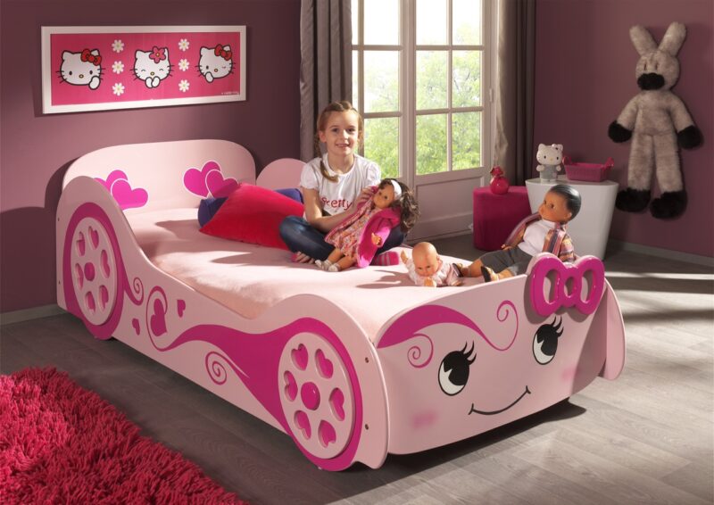 Pink Princess Bed