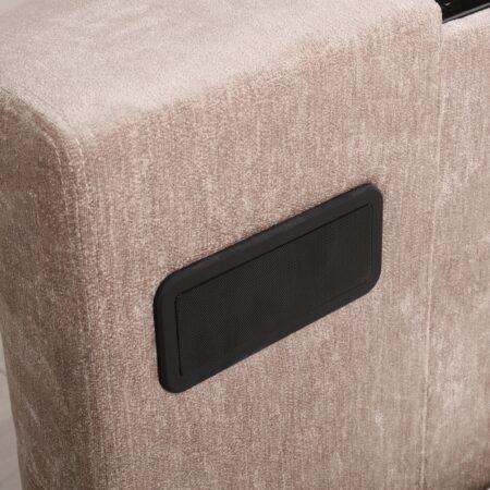 Mink Fabric Music and TV Bed Speaker