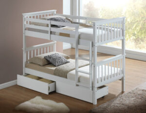 Lincoln White Bunk Bed