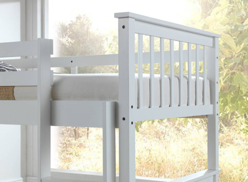 Lincoln White Bunk Bed Footboard