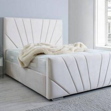 Sunbeam Linear Upholstered Bed